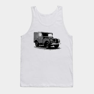 land rover 4x4 - vintage Tank Top